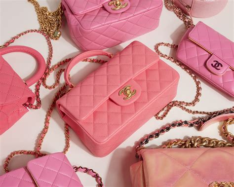 chanel bag 3k|Chanel pink ref bag.